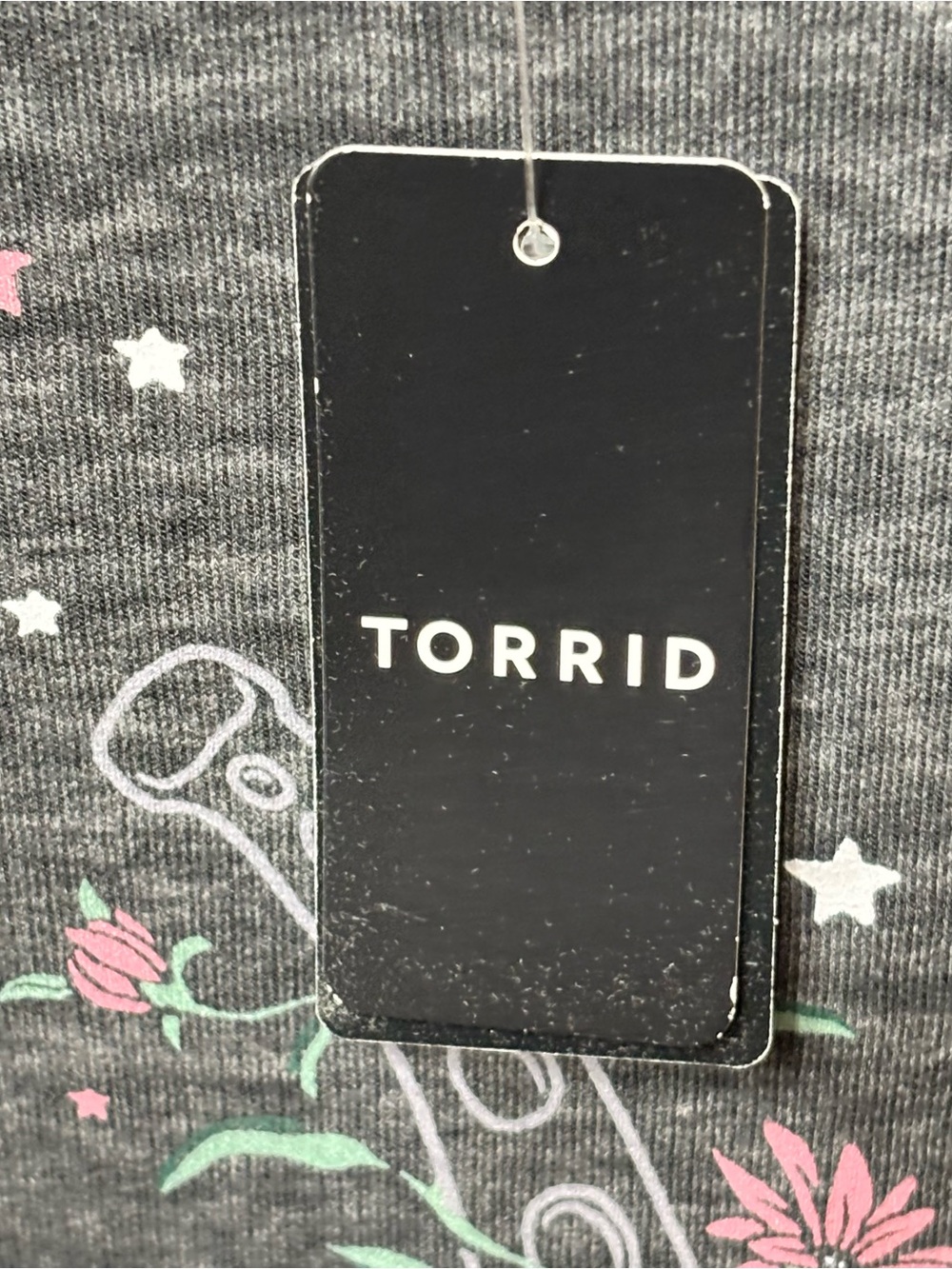 Torrid Off The Shoulder Women’s Graphic Long Sleeve Sweatshirt Size 2/ 2XL NWT - Picture 3 of 8